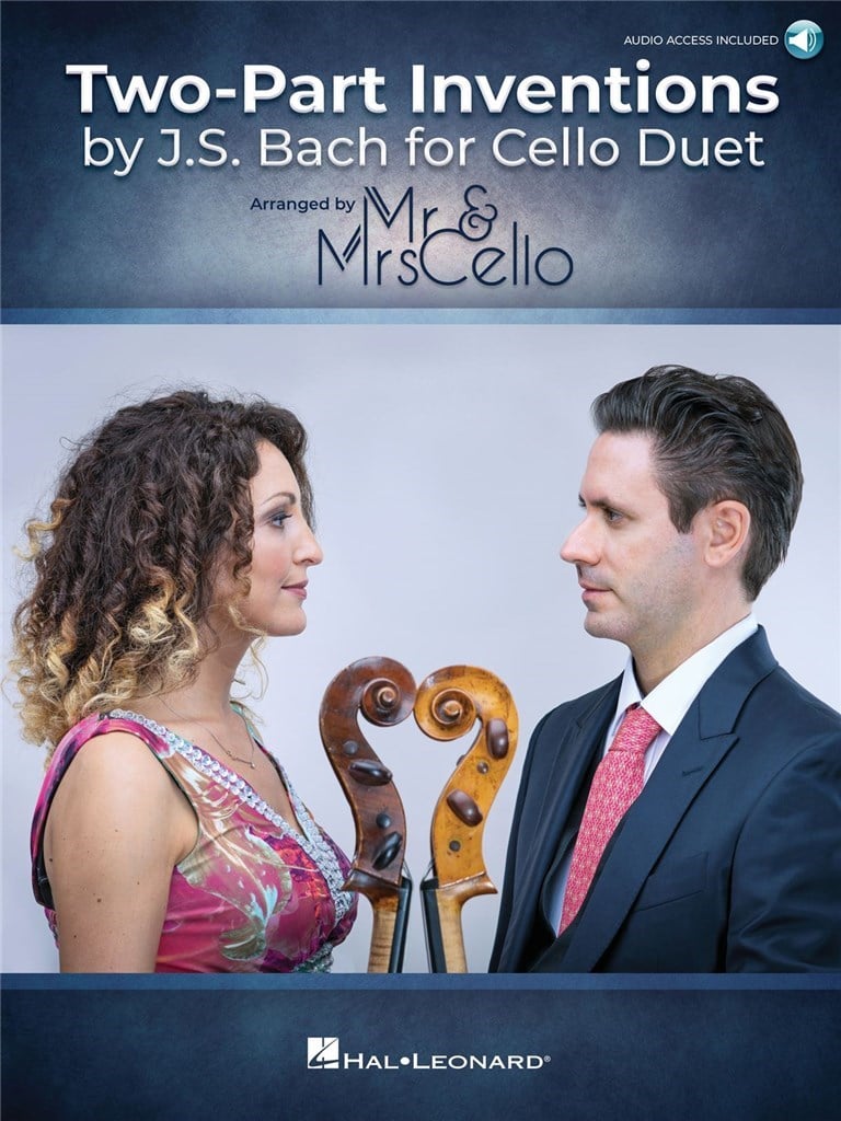 Two Part Inventions by J.S. Bach for Cello Duet